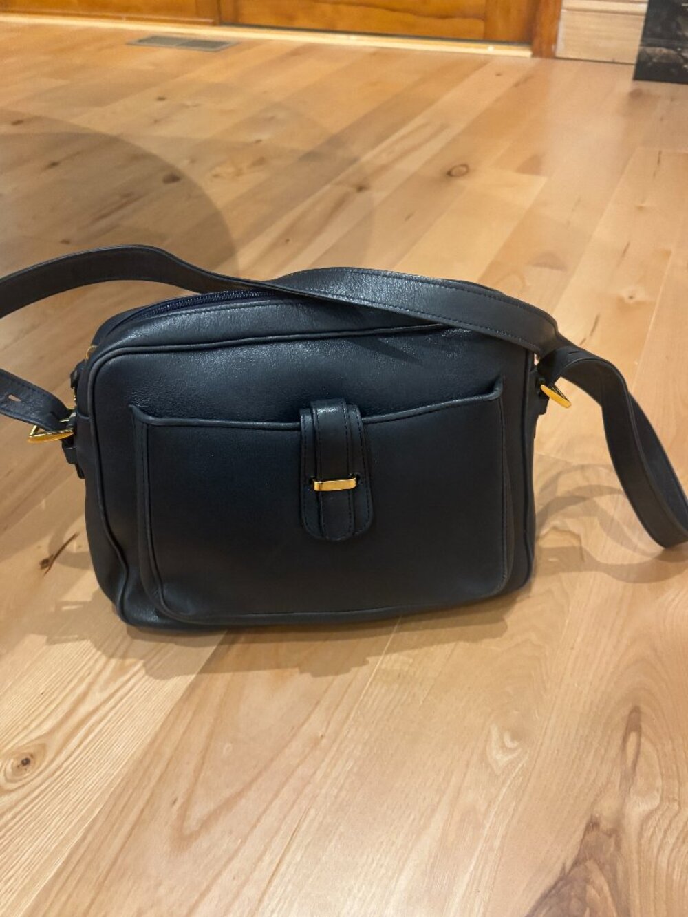 Stefano Serapian Black Crossbody Bag